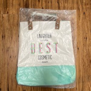 Benefit “Laughter is the Best Cosmetic” Tote